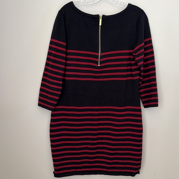 Michael Kors Striped Sweater Dress size large - Picture 2 of 12